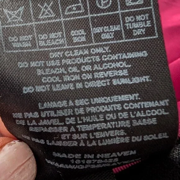 Women's Ted Baker Wool Pinstripe Blazer with Hot Pink Lining Sz 3 - Picture 6 of 8